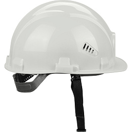 Каска защитная TOPFORT Стандарт 101 белая с ленточным механизмом