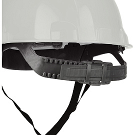 Каска защитная TOPFORT Стандарт 101 белая с ленточным механизмом