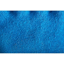 Перчатки рабочие защитные СВС Rubistrong полиэфирные с латексным покрытием белые/синие (13 класс, универсальный размер)