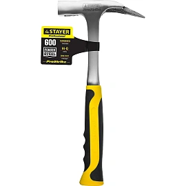 Молоток кровельный Stayer Strike с двухкомпонентной рукояткой 600 г (20205)