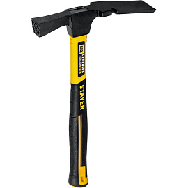 Молоток каменщика Stayer Hercules с двухкомпонентной рукояткой 600 г (20161_z01)