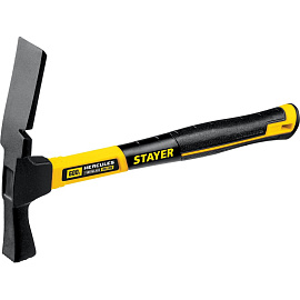 Молоток каменщика Stayer Hercules с двухкомпонентной рукояткой 600 г (20161_z01)