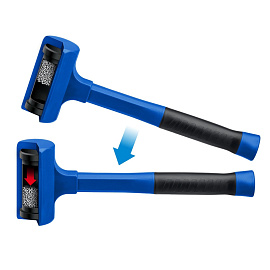 Молоток безынерционный Зубр БМО 47 мм 680 г (2049-680)