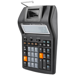 Калькулятор печатающий Deli EM121-EU 12-разрядный 172x203x55 мм