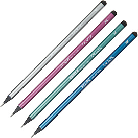 Карандаш чернографитный деревянный HB Attache (Attache Selection) Galactic заточенный круглый