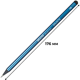 Карандаш чернографитный деревянный HB Attache (Attache Selection) Galactic заточенный круглый