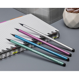 Карандаш чернографитный деревянный HB Attache (Attache Selection) Galactic заточенный круглый