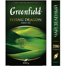 Чай листовой зеленый Greenfield Flying Dragon 200 г