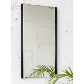 Зеркало настенное Мюлен (черный, 385x765 мм)