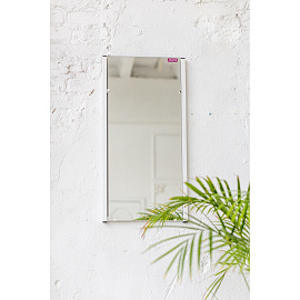 Зеркало настенное Мюлен (белый глянец, 385x765 мм)