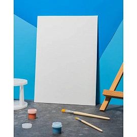 Холст на картоне Комус Арт Студия мелкозернистый хлопок акриловый грунт 25x35 см