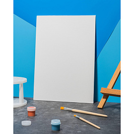 Холст на картоне Комус Арт Студия мелкозернистый хлопок акриловый грунт 25x35 см