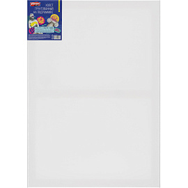 Холст на подрамнике Комус Арт мелкозернистый хлопок акриловый грунт 50x70 см