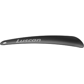 Ложка (рожок) для обуви Luscan металлическая 16 см черная фото Ложка (рожок) для обуви Luscan металлическая 16 см черная