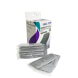 Фильтр противоаэрозольный PHSV 9110WG P1 R с угольным слоем (20 штук в упаковке)