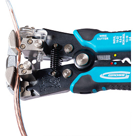 Щипцы для зачистки электропроводов, 0,05-8 кв. мм// Gross