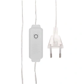 Гирлянда светодиодная Фейерверк белый свет 20 м