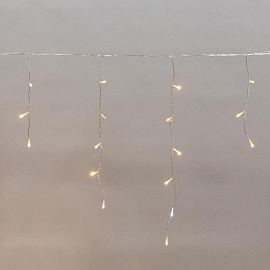 Гирлянда светодиодная уличная Neon-Night Айсикл бахрома теплый белый свет 238 светодиодов (10х0.6 м)