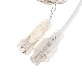 Гирлянда светодиодная уличная Neon-Night Айсикл бахрома теплый белый свет 238 светодиодов (10х0.6 м)