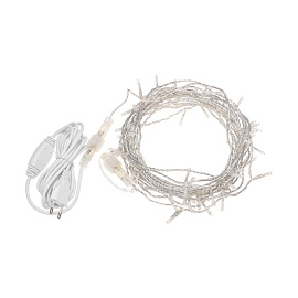 Гирлянда светодиодная Нить белый свет 10 м