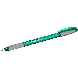 Ручка шариковая неавтоматическая Unomax (Unimax) Trio DC GP зеленая (толщина линии 0.5 мм)