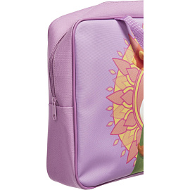 Папка для тетрадей Комус Три богатыря Любава А4 полиэстер с 1 отделением на молнии с ручками