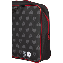 Папка для тетрадей Комус Три богатыря Горыныч А4 полиэстер с 1 отделением на молнии с ручками