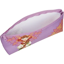 Пенал-косметичка односекционный Комус Три богатыря Любава розовый