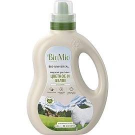 Гель для стирки BioMio Bio Laundry универсальный для белого и цветного белья 0.9 л