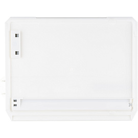 Доска-планшет пластиковая маркерная для черчения (кульман) Attache А4 37x29 см (горизонтальная, белая рабочая поверхность, с рейсшиной и треугольником