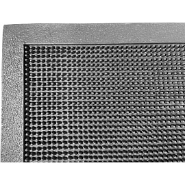 Коврик входной (придверный) ячеистый грязезащитный 60x100 см чёрный (FG-KM-004)