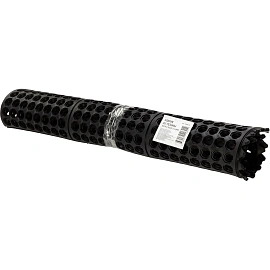 Коврик входной (придверный) ячеистый грязезащитный 90x90 см чёрный (FG-KM-007)