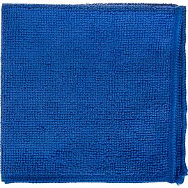 Салфетка хозяйственная микрофибра 30х30 см 220 г/кв.м синяя