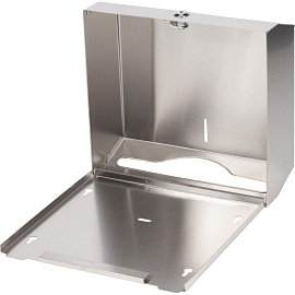 Диспенсер для листовых полотенец Topfort металл серебристый