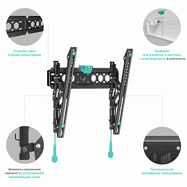 Кронштейн Onkron TM5 черный (TM5-B)