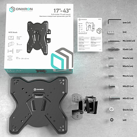 Кронштейн Onkron M3S черный (M3S-B)