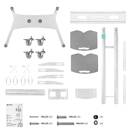 Стойка для ТВ с кронштейном Onkron TS1881 (TS1881-W)