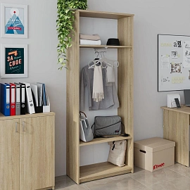 Каркас гардероба Easy to lead Easy One LT (дуб сонома, 768х370х1997 мм)