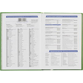 Ежедневник недатированный Attache Do small things полиуретан А5 136 листов зелёный (золотистый обрез)