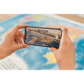 Настенная карта Мира политическая 1:32 000 000 Globen КН025