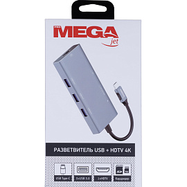 Разветвитель USB ProMega jet/BigTech HS002 (301007001895585)