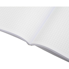 Тетрадь общая Attache Selection Navy Nature А5 80 листов в клетку на сшивке (обложка с рисунком листьев, матовая ламинация)