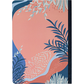 Тетрадь общая Attache Selection Navy Nature А5 80 листов в клетку на сшивке (обложка с рисунком, матовая ламинация)