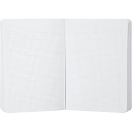 Тетрадь общая Attache Selection Navy Nature А5 80 листов в клетку на сшивке (обложка с рисунком цветов, матовая ламинация)