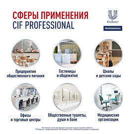 Средство для чистки ковров и обивки Cif Professional 500 мл