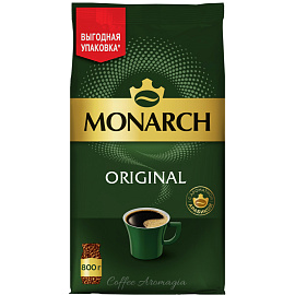 Кофе растворимый сублимированный Monarch Original 800 г (пакет)