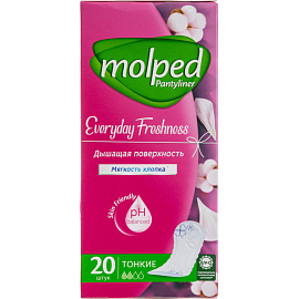 Прокладки женские ежедневные Molped Pantyliner (20 штук в упаковке)