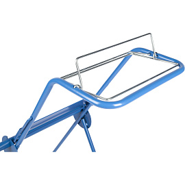 Диспенсер для протирочных материалов в рулонах Luscan Professional напольный стальной синий