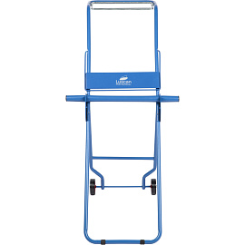 Диспенсер для протирочных материалов в рулонах Luscan Professional напольный стальной синий