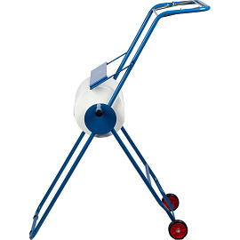 Диспенсер для протирочных материалов в рулонах Luscan Professional напольный стальной синий